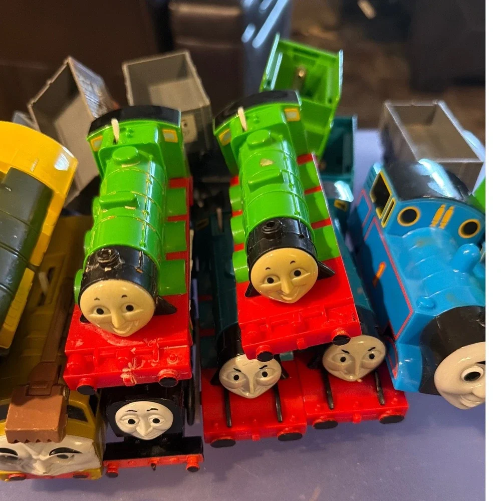 Thomas & Friends TrackMaster Motorized Train Lot Thomas Henry James Diesel Lady